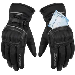 GENERICO - Guantes de Moto Invierno ZQ Touch Resistente al agua