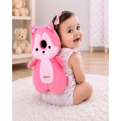 MYLHOGAR - Cojín Protector de Cabeza Anticaídas para Bebé Tipo Mochila Ajustable