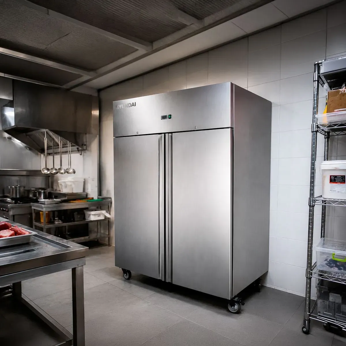 HYUNDAI - Freezer Comercial 2 Puertas 1200L HYUNDAI HY1200FV