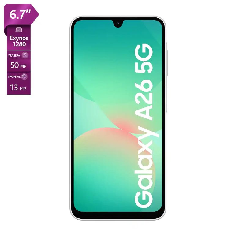 Galaxy A26 A266 128 GB 6 GB White SM-A266MZWDLTL