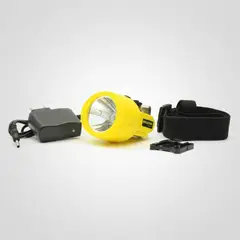 RESISTOR - Lampara minera ZEUS 10000 LUX recargable para casco con IP65
