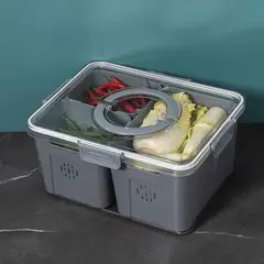 GENERICO - Tupper Organizador De Alimentos Taper Contenedor Acrilico