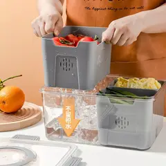 GENERICO - Tupper Organizador De Alimentos Taper Contenedor Acrilico