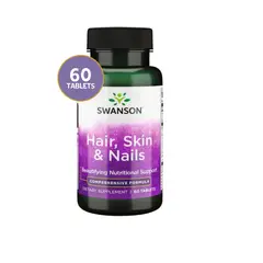 SWANSON - Cabello, Piel y Uñas Complejo Vitamínico 60 Tabletas