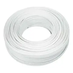 DRL - Cordon Paralelo 2x20 Certificado 100mts Blanco