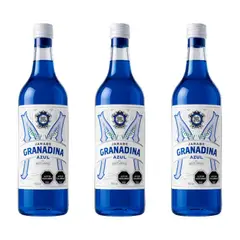 MITJANS - 3x Jarabe de Granadina Azul 900cc