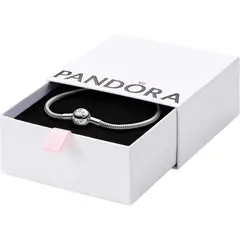 PANDORA - Pulsera Moments Snake Chain Hecho a Mano