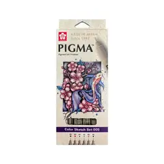 SAKURA - Set 6 Tiralíneas Pigma Micron 0.05mm