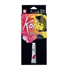 SAKURA - Acuarela en Tubo Koi Sets 12ml