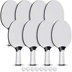 PING - Set Pong Junkin 8 Paletas Goma Compuesta Profesional