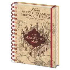 PYRAMID - Cuaderno Harry Potter A5 - Mapa del Merodeador