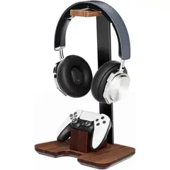 360 - Soporte para Auriculares CUIWHRL Madera PS5 PS4 Xbox