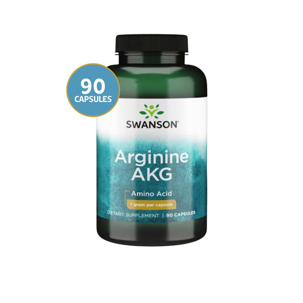 SWANSON - Swanson Arginina AKG - 90 Cápsulas