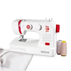 NAGOYA - Máquina Coser SM036 36 Puntadas Enhebrador Automático