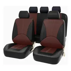 BLUEDREAMER - Funda Cubre Asiento AutoUniversal Forro Asiento Cuerina Kit