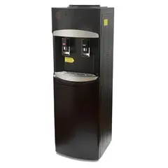 DALI - Dispensador de Agua Pedestal con Ventilador LB-88LD-C NegroPlateado Frío 1015°C Caliente 8590°C