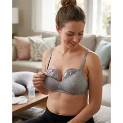 MYLHOGAR - Set de 4 Compresas Reutilizables Frío Calor para Lactancia y Maternidad