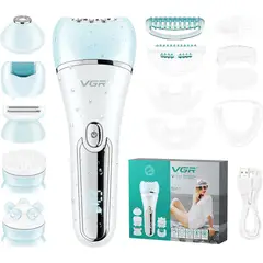 PUREPOWER - VGR 6 En 1 Depiladora eléctrica para el cabello para mujerrosa