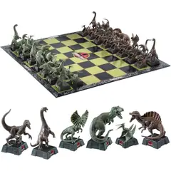 THE NOBLE COLLECTION - Ajedrez Jurassic Park Set de Colección