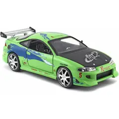 JADA TOYS - Auto Mitsubishi Eclipse 1995 Rápido y Furioso Escala 1:24 Coleccionable Modelo Deportivo Réplica de Colección