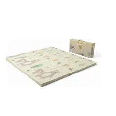 GENERICO - Alfombra Infantil Reversible, Lavable, Antigolpes + Bolso