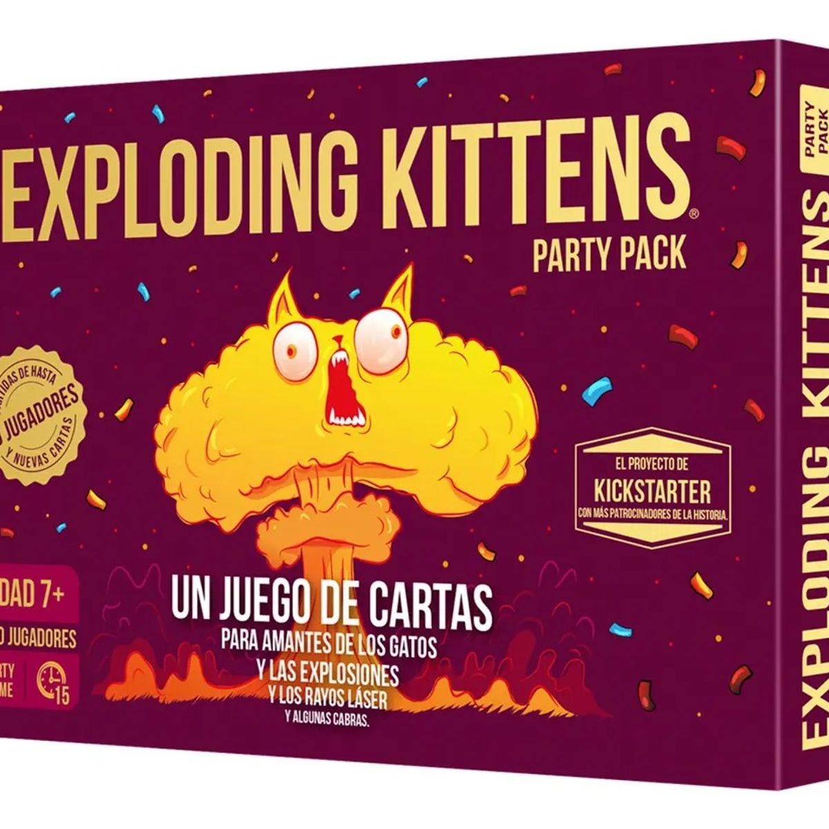 GENERICO - Juego De Mesa Exploding Kittens Party Pack