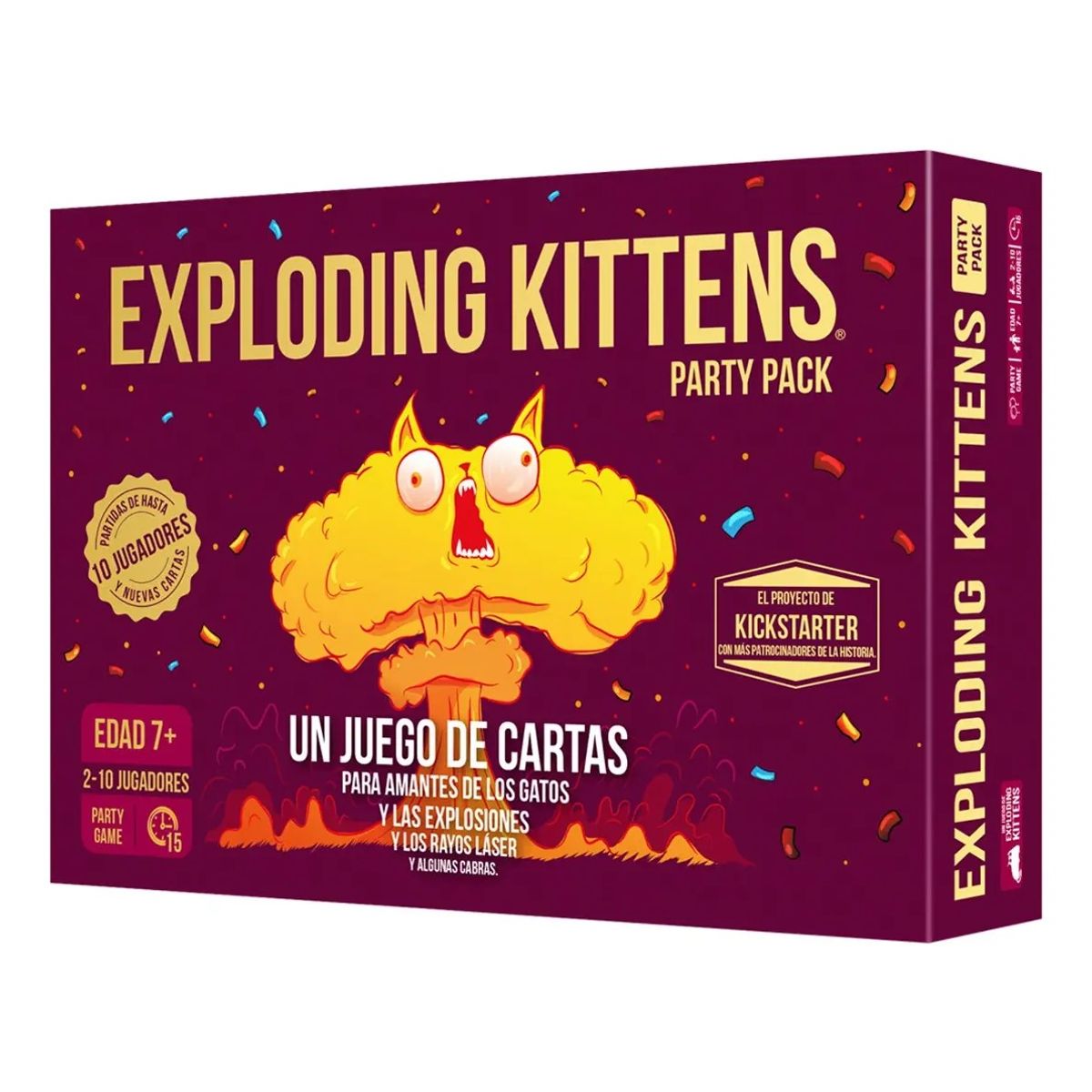 GENERICO - Juego De Mesa Exploding Kittens Party Pack