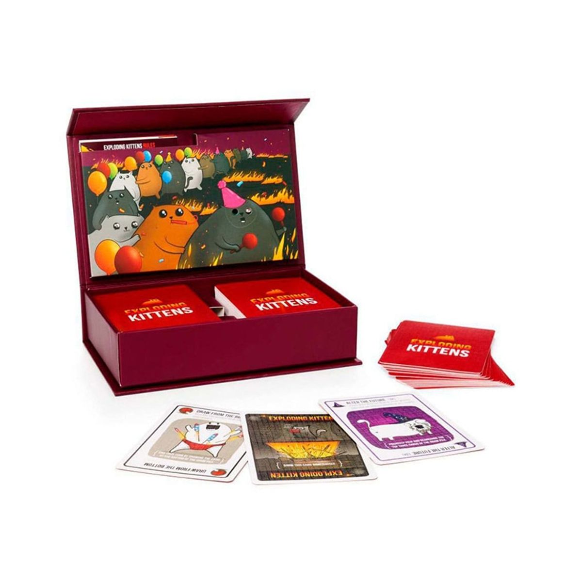 GENERICO - Juego De Mesa Exploding Kittens Party Pack