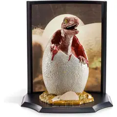 THE NOBLE COLLECTION - Diorama Coleccionable Jurassic Park Huevo de Velociraptor