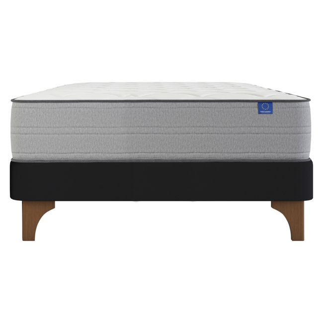 FLEX - Cama Europea Negra Seaqual 1.5 Plazas Box