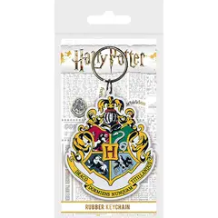 PYRAMID - Llavero de Goma Harry Potter - Escudo Hogwarts