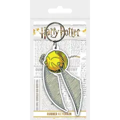 PYRAMID - Llavero de Goma Harry Potter - Snitch Dorada