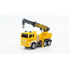 GENERICO - Camion Grua con Luces y Sonidos Juguete Grua Amarillo