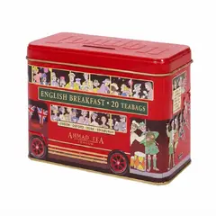AHMAD TEA - Alcancía London Bus English Breakfast 20 Sachets