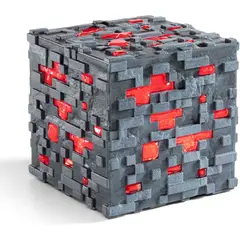 THE NOBLE COLLECTION - Lámpara de Bloque de Redstone Minecraft con luz