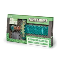THE NOBLE COLLECTION - Espada de Diamante Minecraft Réplica Coleccionable