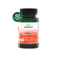 SWANSON - Comino Negro Black Cumin Seed Oil 50 mg - 60 Cápsulas Ve