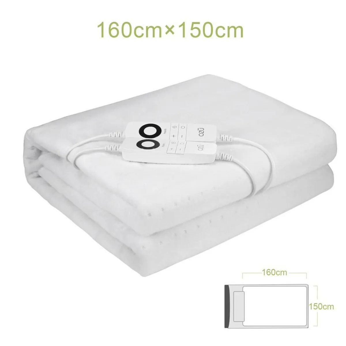 OZU - Calientacamas Eléctrica Polar 2 plazas 100 W