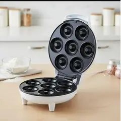 GENERICO - Maquina Para Mini Donas 7 Rosquilla Antiadherente