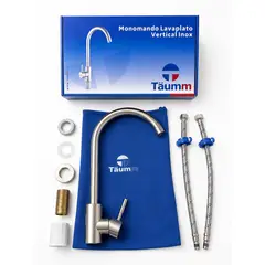TAUMM - Llave Lavaplatos Monomando Inox