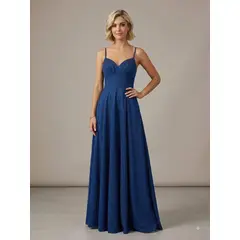 STRIKE - VESTIDO DE FIESTA ELASTICADO CON BRILLOS PARA MUJER MERIDA