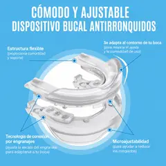 GENERICO - Férula Anti Ronquido Protector Bucal Antirronquidos Bruxismo