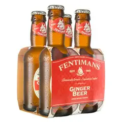 FENTIMANS - 4x Ginger Beer 200cc