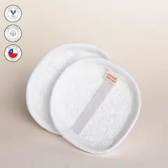 AMARU SKINCARE - Pétalos Desmaquillantes Reutilizables de Algodón 2 Unidades - Amaru