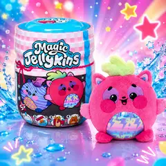 MOVI - MAGIC JELLYKINS – PELUCHE SORPRESA CON REVELACIÓN EN AGUA PARA JUGAR Y COLECCIONAR