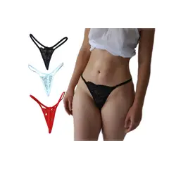 BANDIIT - Pack De 3 Colaless Tipo Hilo Y Con Encajes