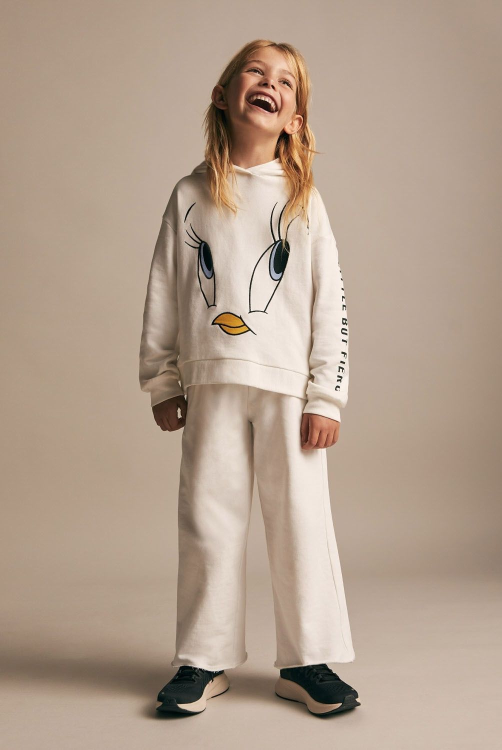 MANGO KIDS - Poleron Algodón Piolín Niña