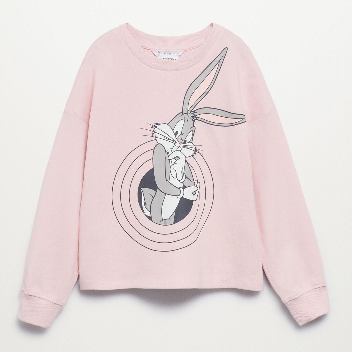 MANGO KIDS - Poleron Oversize Bugs Bunny Niña