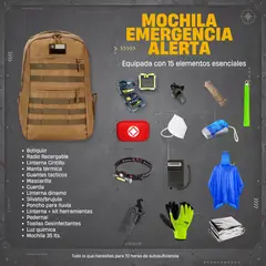 DECOMONDO - Mochila Emergencia Alerta
