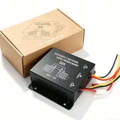 TSKY CHILE SHOPPING - Convertidor De Voltaje 24v A 12v 30a 360w Para Camión Bus Reductor De Corriente Auto